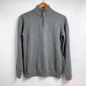Hope & Henry Boy's 1/4 Zip Cotton Knit Pullover Long Sleeve Sweater Size XXL NWT